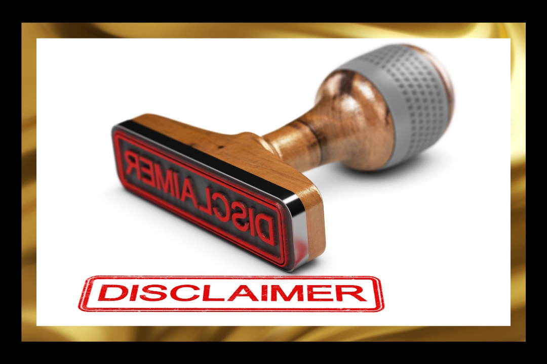 DJ Grigg - Website Disclaimer