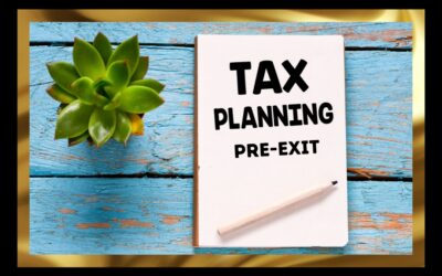 Business Success: Pre-Exit Tax Planning